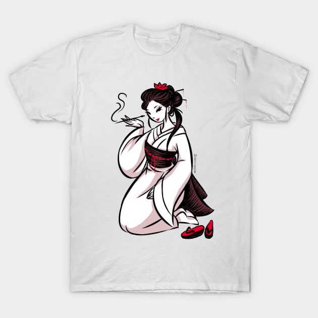 Geisha T-Shirt by Mari945